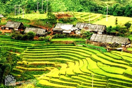 Hiking to the Eco-lodge in Sapa