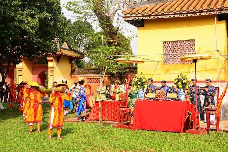 A festival held in Hue Royal Museum