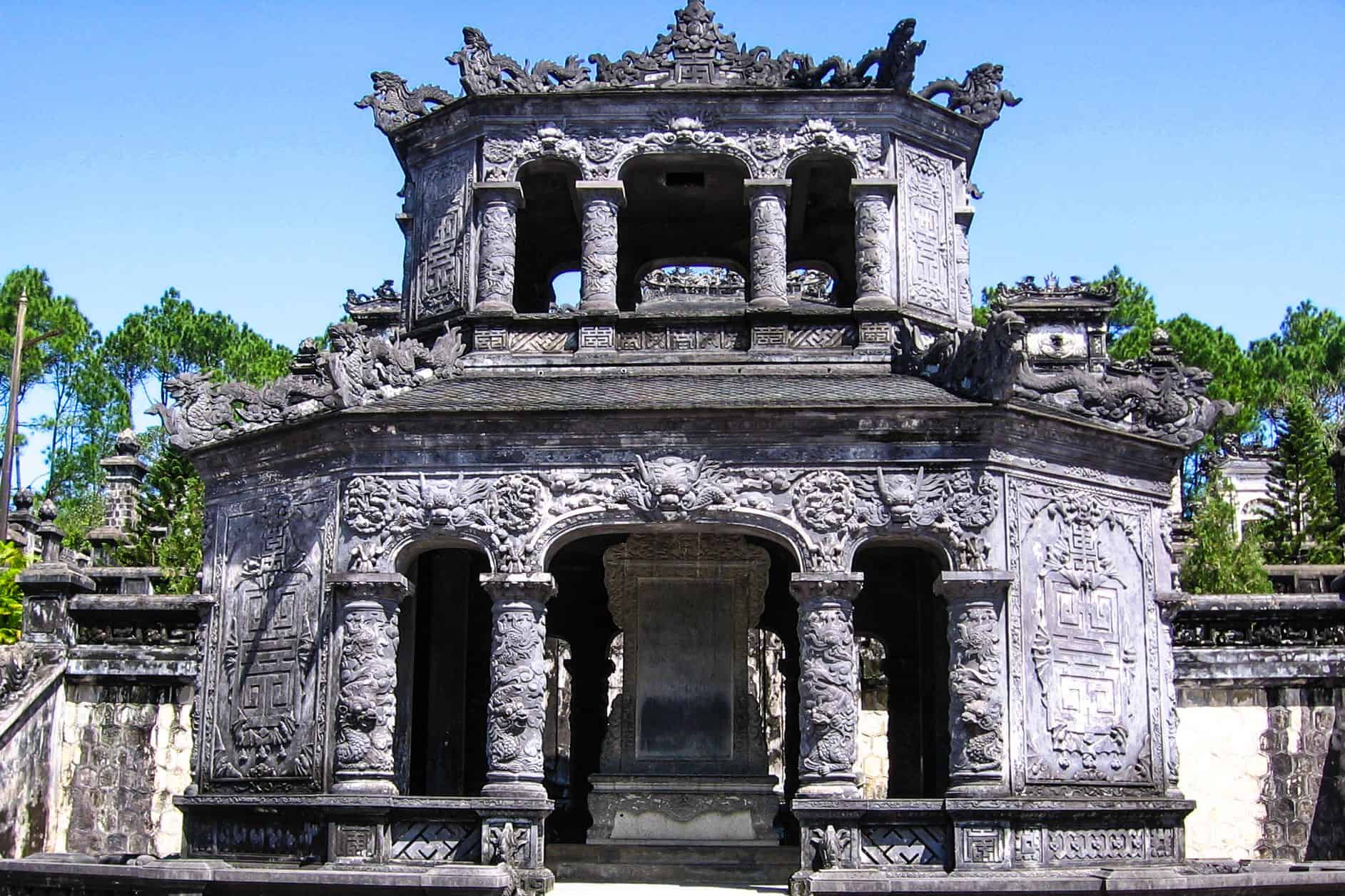 Architecture of Khai Dinh tomb