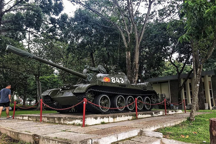 Artifacts in Reunification Palace