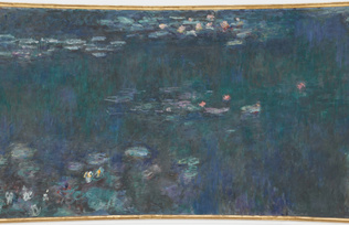 Claude Monet - Reflets verts