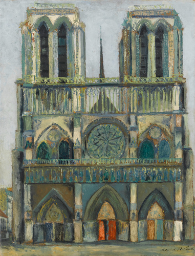 Maurice Utrillo - Notre-Dame}