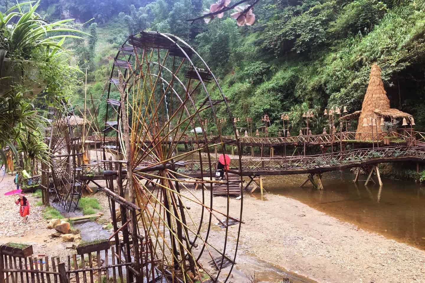 Cat Cat water wheels