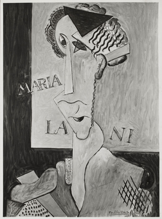 Anonyme - Portrait de Maria Lani