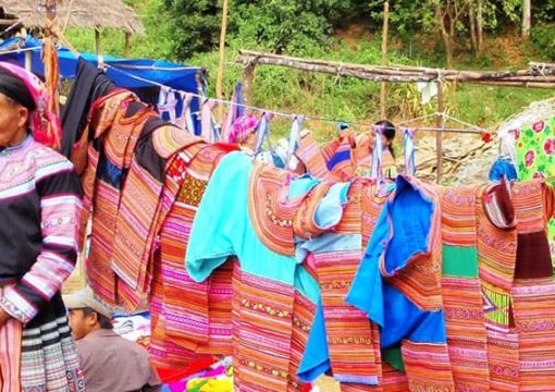 Coc Ly Market in Lao Cai, Vietnam