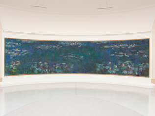Claude Monet - Reflets verts