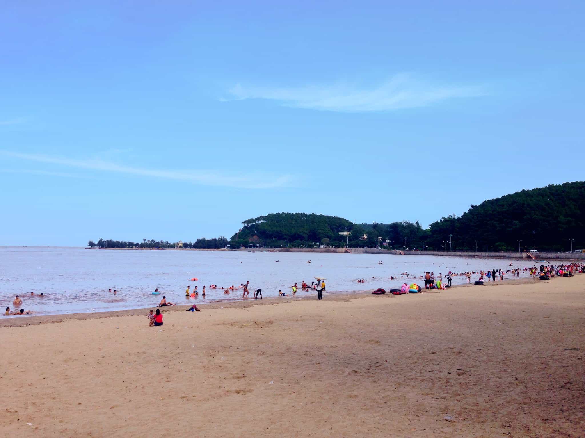 Do Son beach near Hanoi