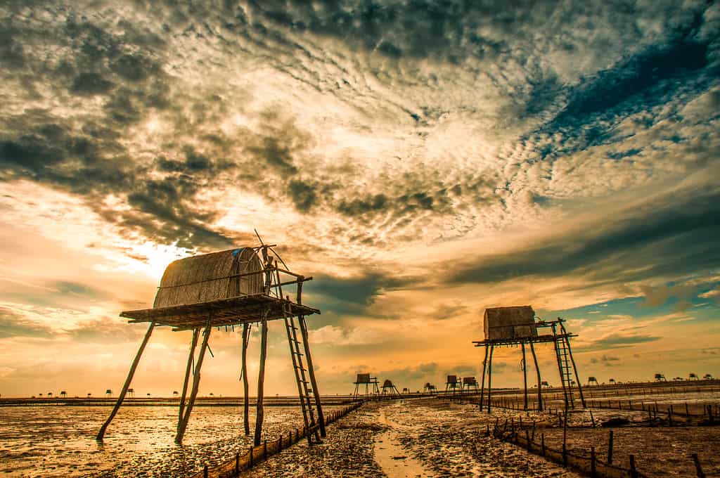 Dong Chau beach near Hanoi
