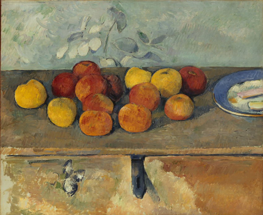 Paul Cézanne - Pommes et biscuits