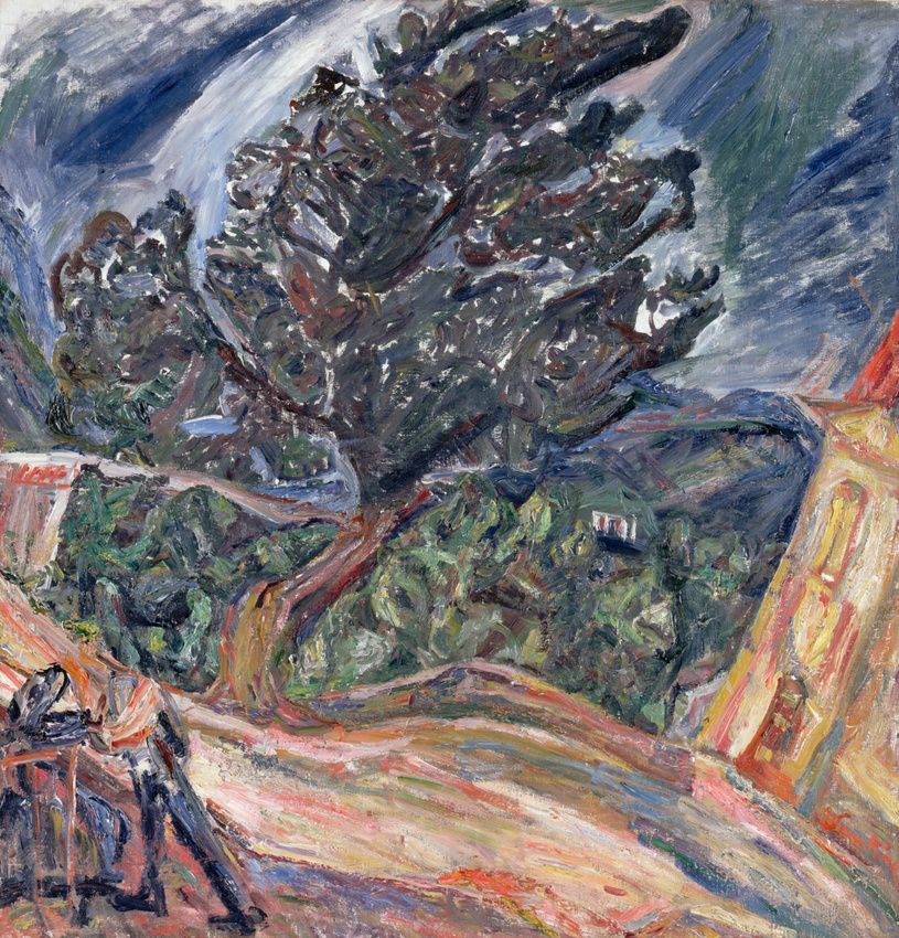 Chaïm Soutine - Le Gros Arbre bleu