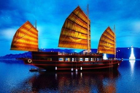 Sunset Cocktail and Dinner on Emperor Cruise