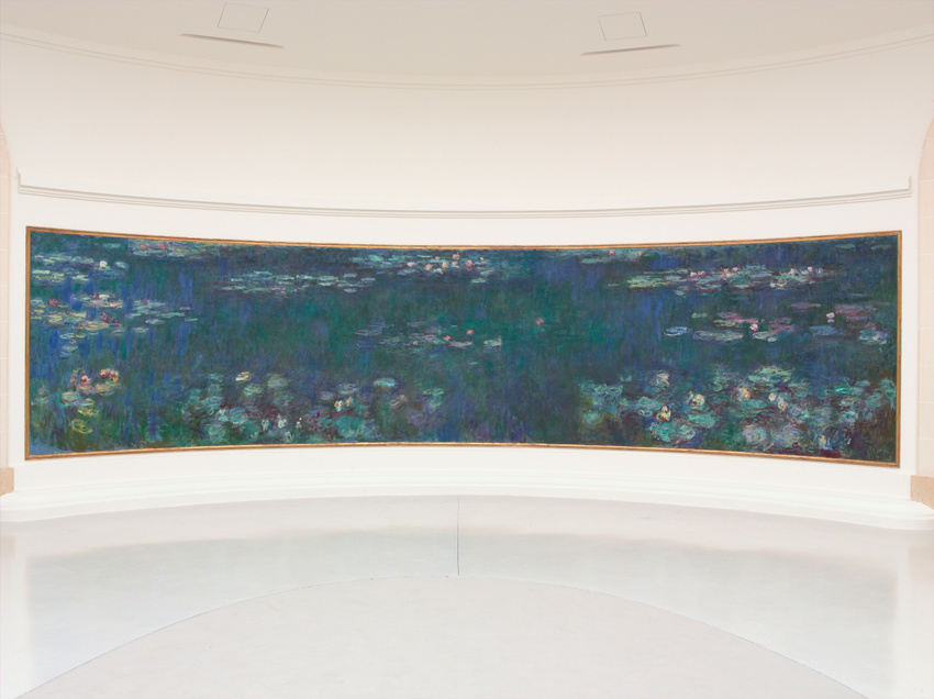 Claude Monet - Reflets verts