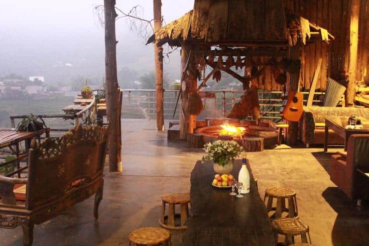 Floating homestay in Sapa