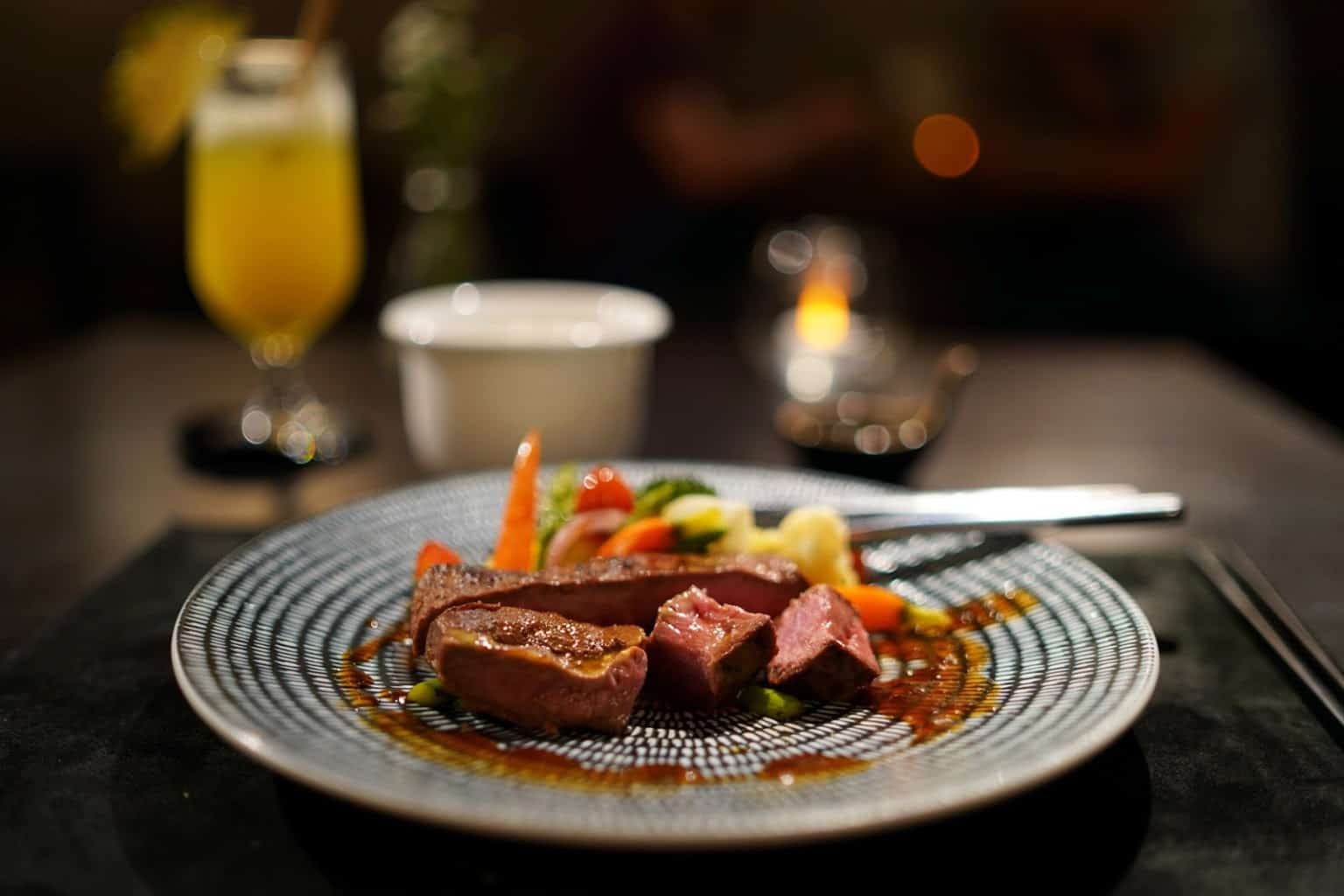 food in The Garlik Restaurant in Saigon