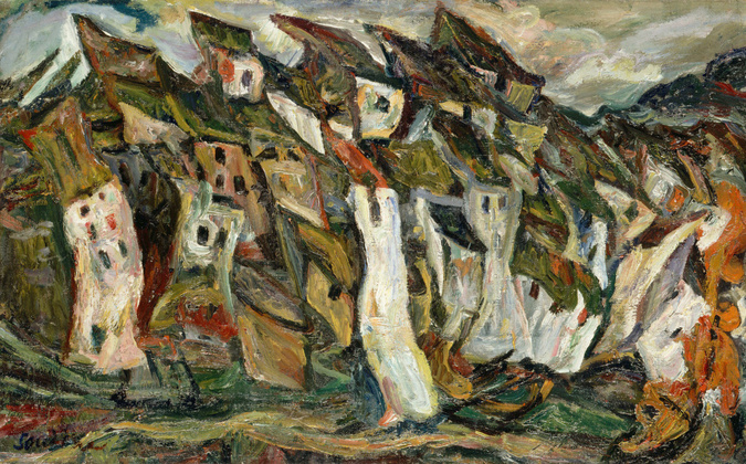 Chaïm Soutine - Les Maisons}