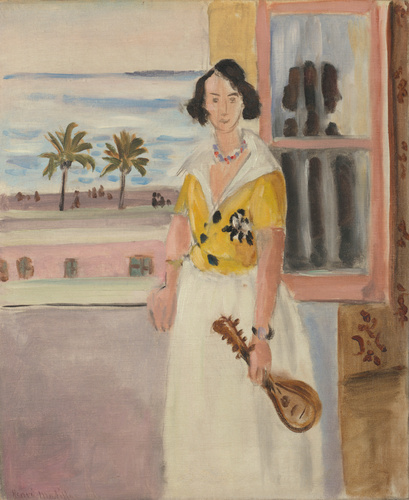 Henri Matisse - Femme à la mandoline}