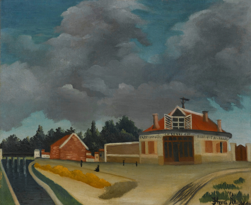 Henri Rousseau - La Fabrique de chaises