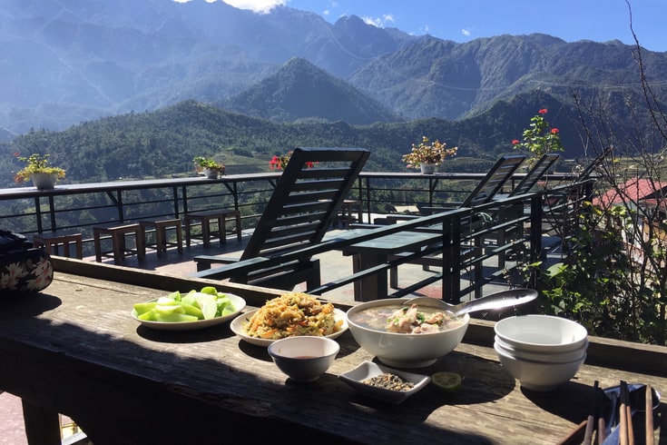 Dining at Gem Valley Sapa