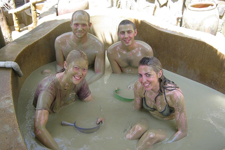 Have a Relaxing Mud Bath