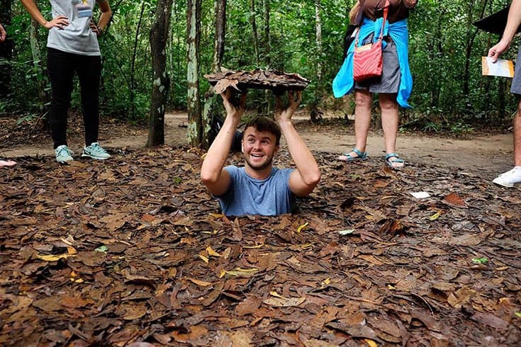 Highlights of Ben Dinh in Cu Chi tunnels
