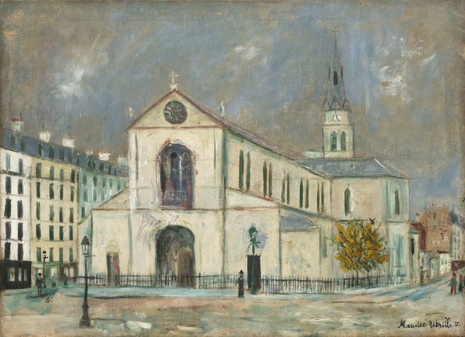 Maurice Utrillo - Eglise de Clignancourt}