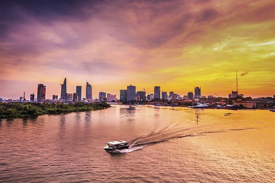 History of Saigon river