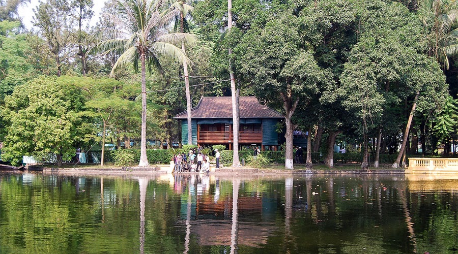 Ho Chi Minh fish pond