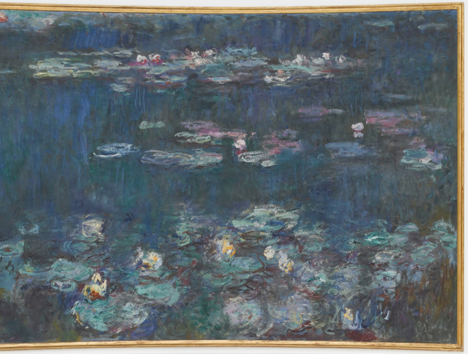 Claude Monet - Reflets verts