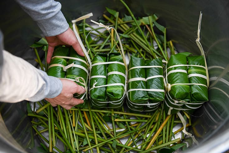 How to make Banh Chung