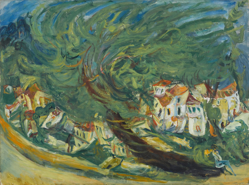 Chaïm Soutine - Arbre couché