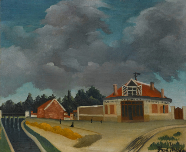 Henri Rousseau - La Fabrique de chaises}