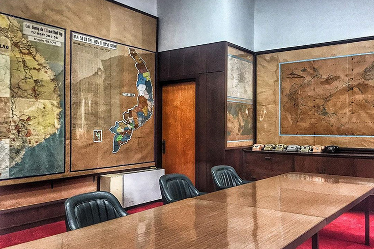 Inside Reunification Palace