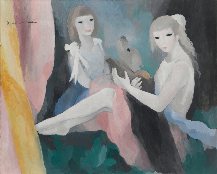 Marie Laurencin - Femmes au chien
