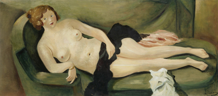 André Derain - Nu au canapé