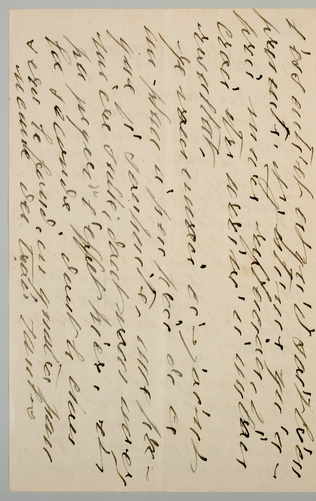 Claude Monet - Lettre de Claude Monet à Georges Clémenceau où il accepte la sall...