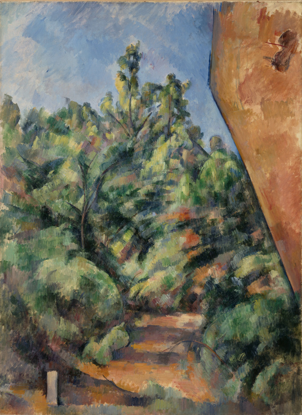 Paul Cézanne - Le Rocher rouge