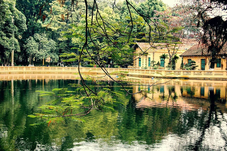 Near Ho Chi Minh Stilt House