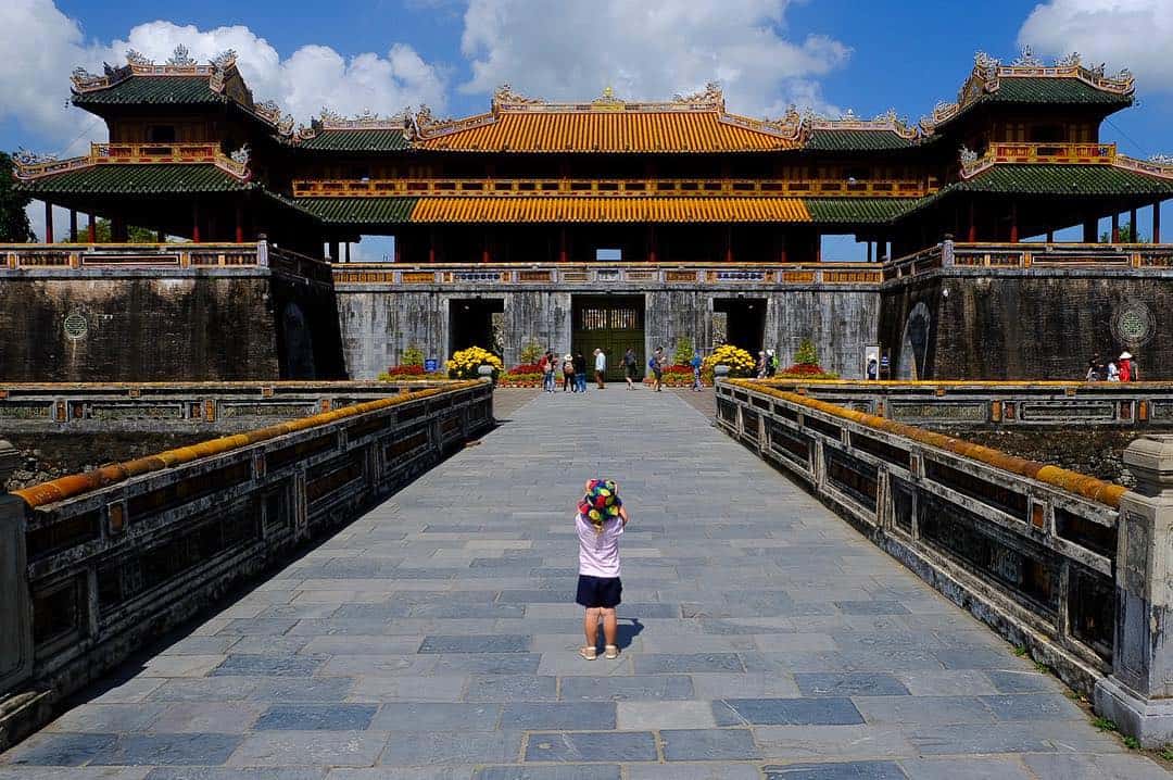 Ngo Mon gate from afar