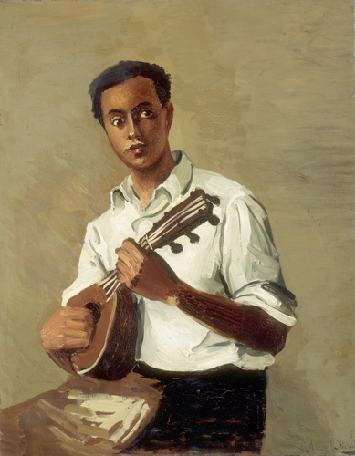 André Derain - Le Joueur de mandoline}