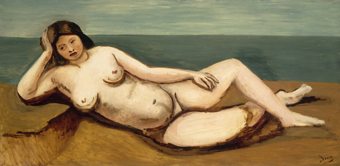 André Derain - Grand nu couché}