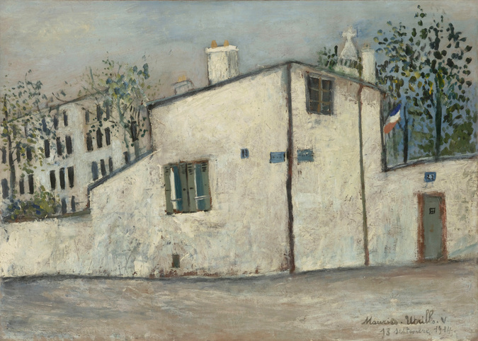 Maurice Utrillo - La Maison de Berlioz}