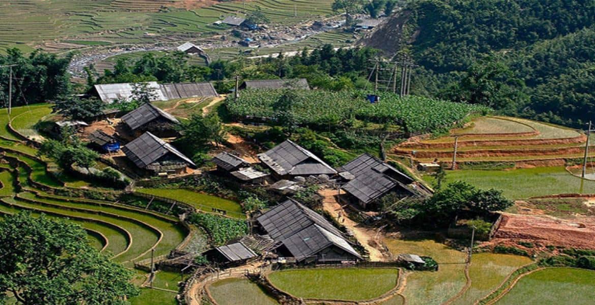 Overview of Lao Chai Village
