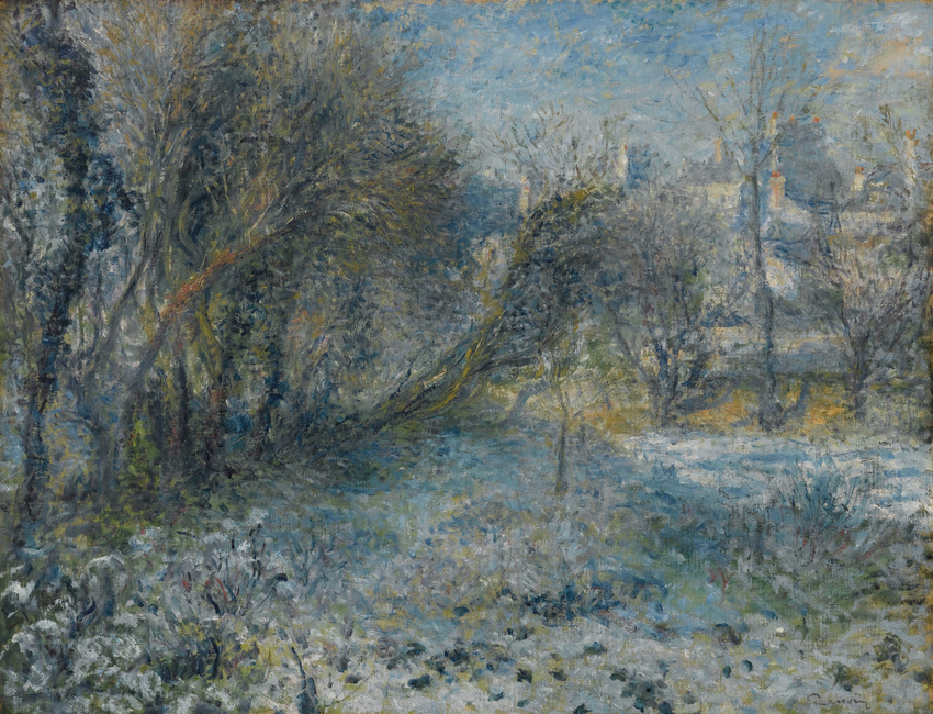 Auguste Renoir - Paysage de neige