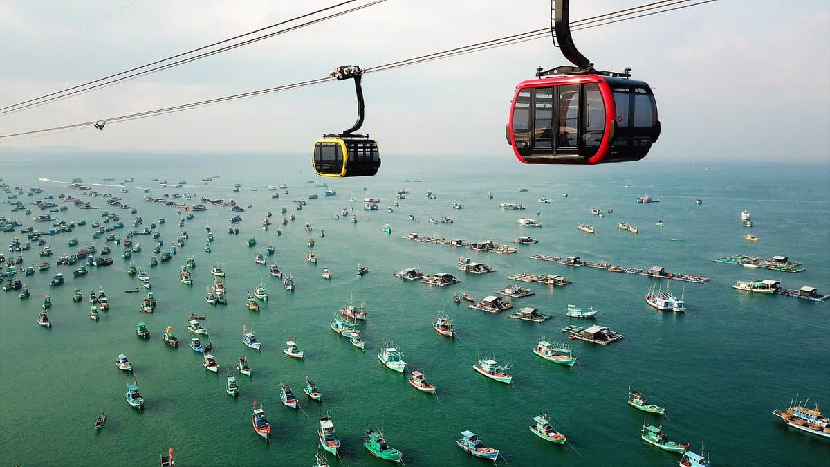 Ride the Phu Quoc Cable Car - Things to do in Vietnam with kids