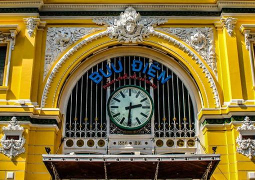 Saigon Central Post Office in Ho Chi Minh