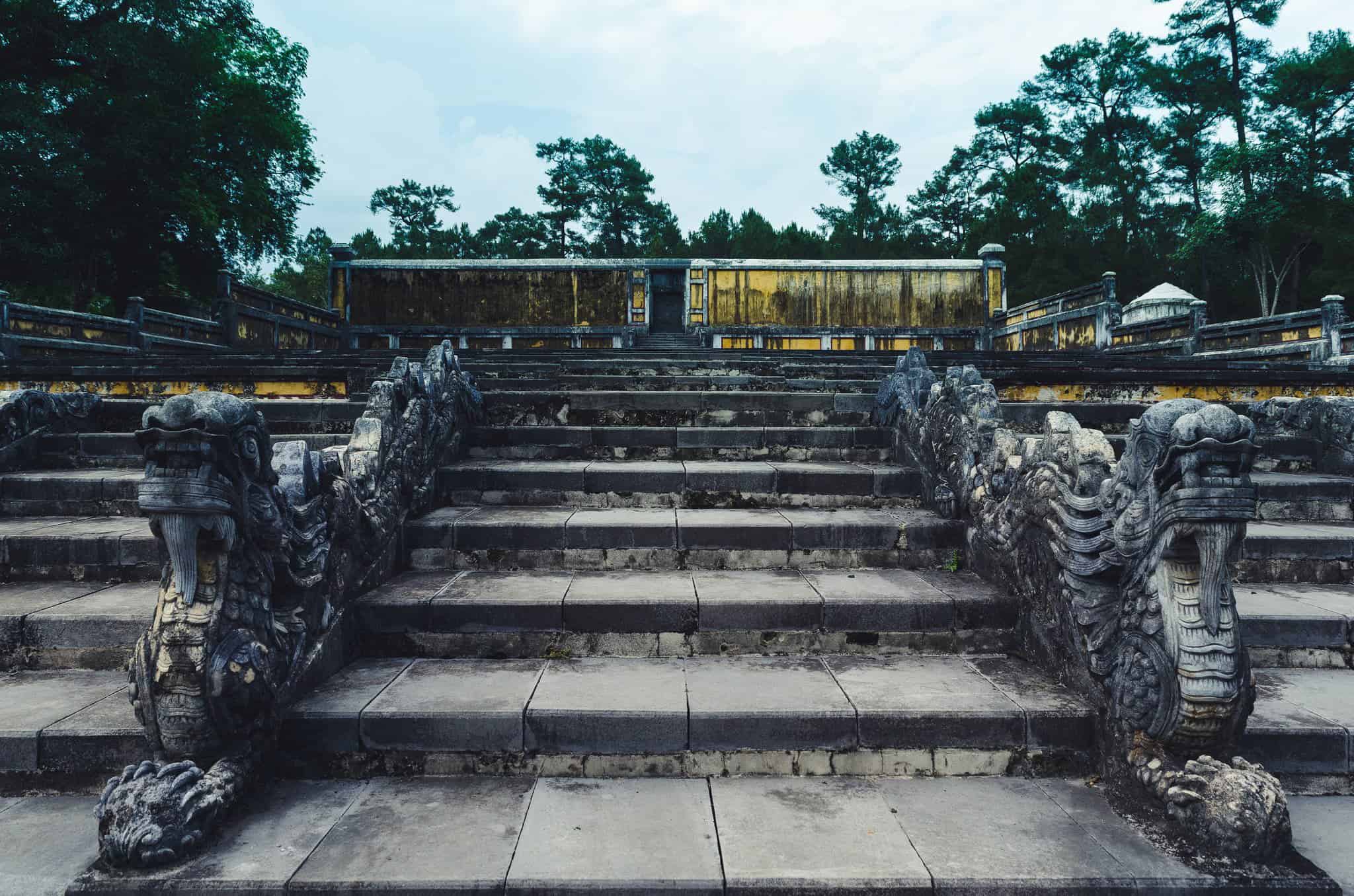 Structure and architecture in Gia Long tomb