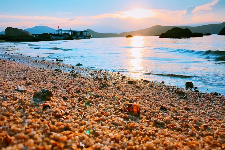 sunset in Hon Lon island