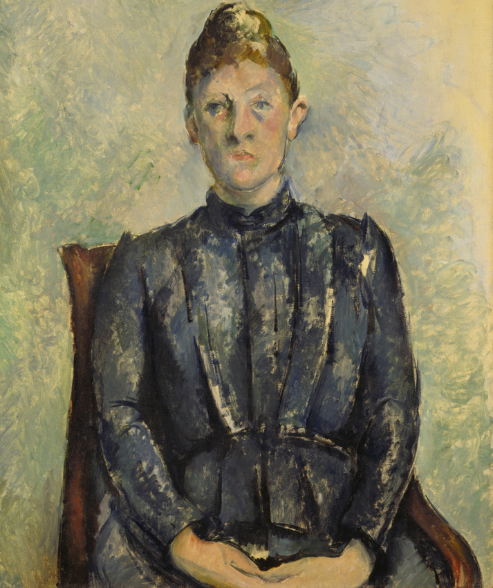 Paul Cézanne - Portrait de Madame Cézanne