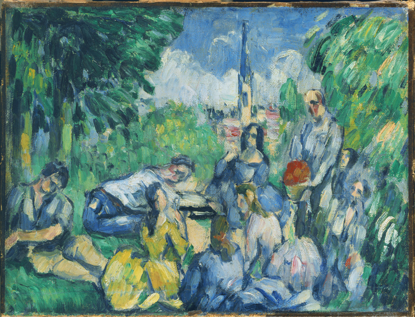 Paul Cézanne - Le Déjeuner sur l'herbe