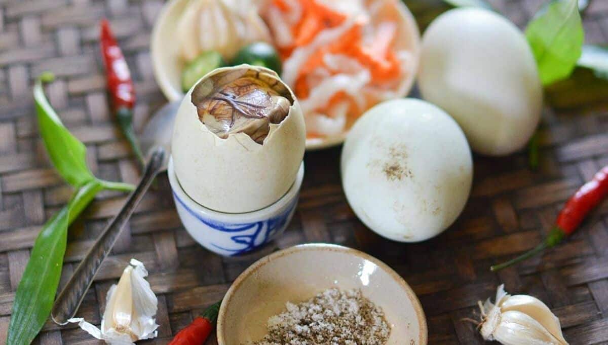 Trung Vit Lon - Balut 